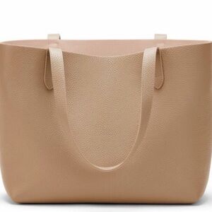 Cuyana Structured Leather Tote Bag